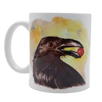 Tasse Rabe, Rabenvogel
